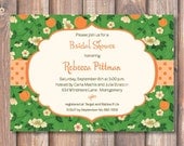 Peaches and Cream Printable Invitation