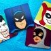 Batman The Animated Series Coasters Set of Four