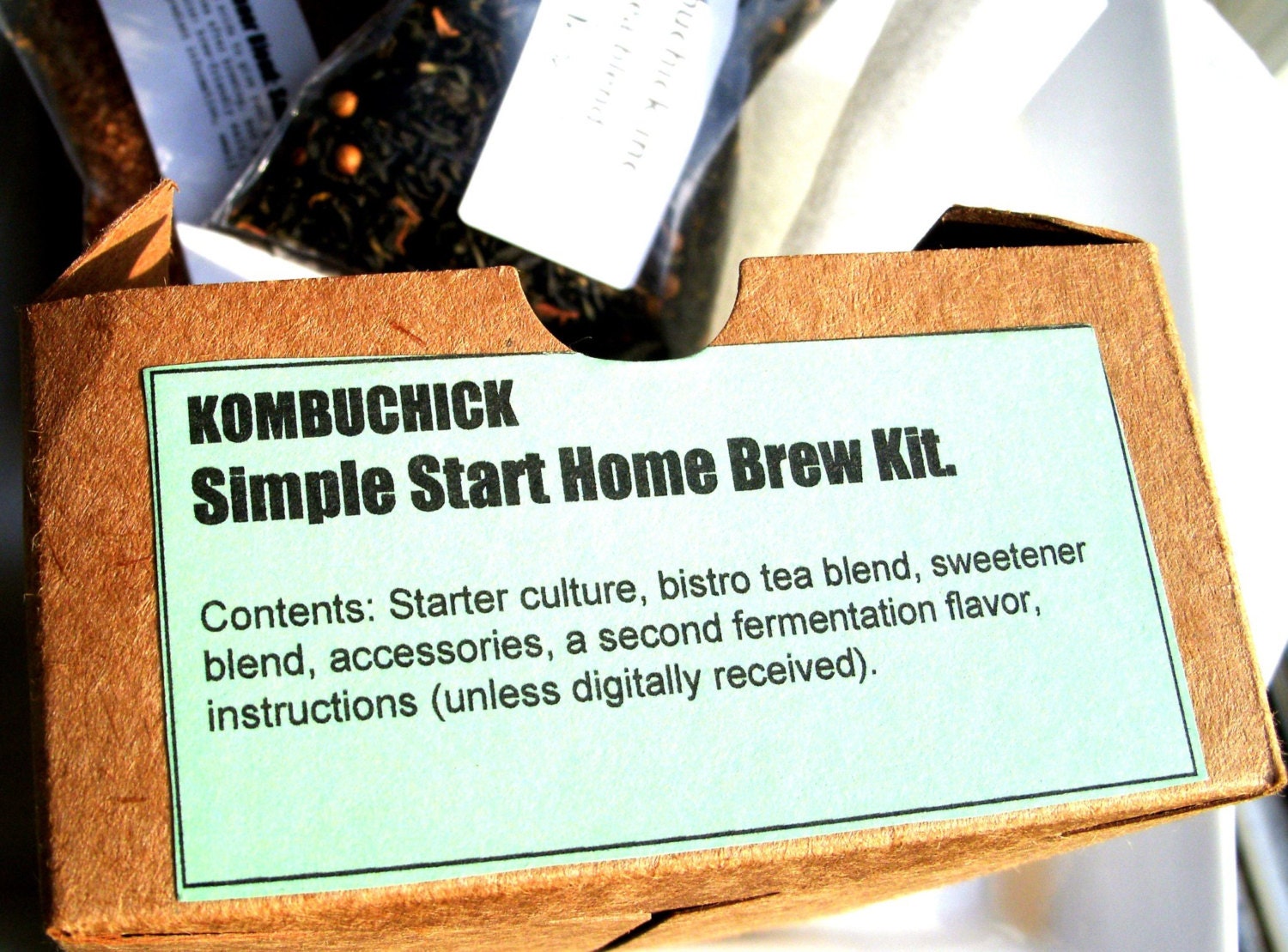 Simple Start Homebrew Kit for Kombucha.