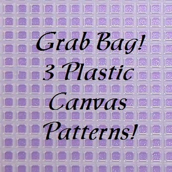 3 Plastic Canvas PATTERNS - Who knows what you'll get