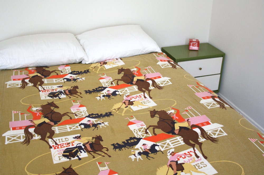Cowboy Twin Coverlet
