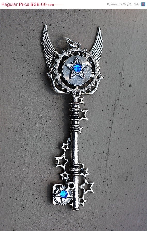 SALE - Galaxy Finder Key Necklace
