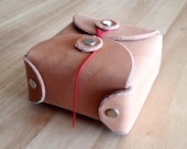 Natural Veg Leather Box - Big