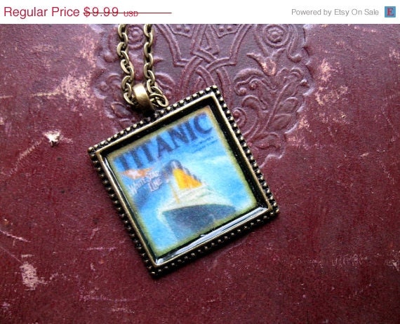 sToReWiDe sale Titanic Necklace - Bronze