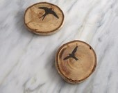 Magnet, Wood Magnet, Birch Wood Magnet, Rustic Magnet