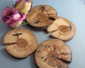 Wood Coasters X 4