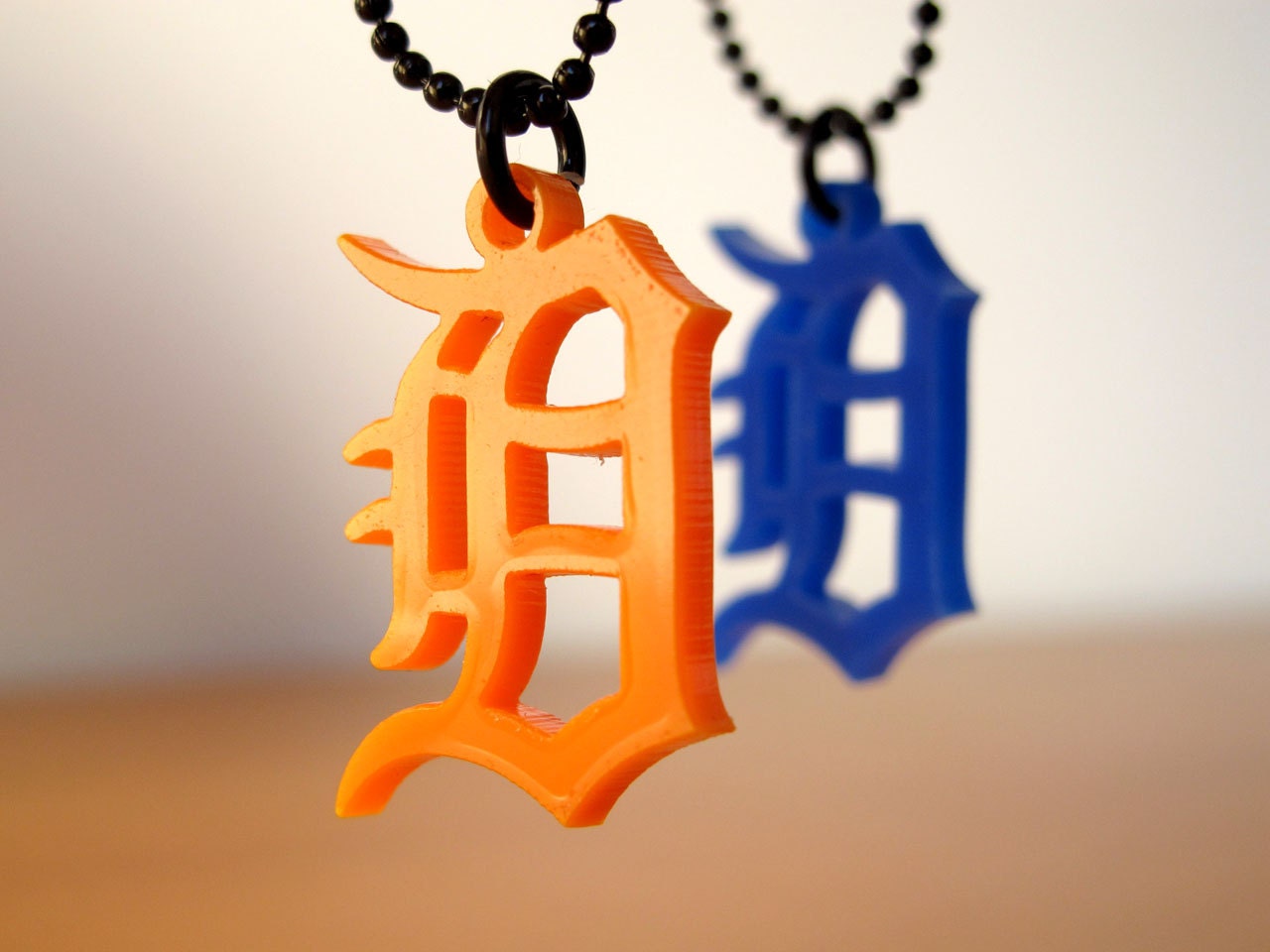 Detroit Tigers Friendship Necklaces