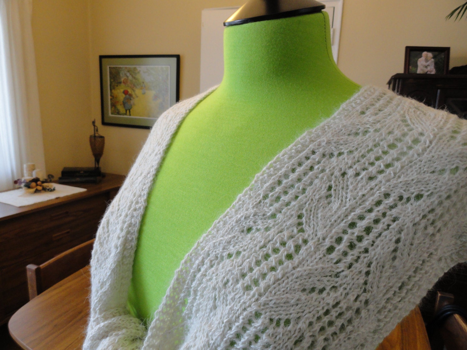Suri Alpaca long scarf