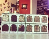 Set of 2 Vintage Pharmacy Record Cabinets
