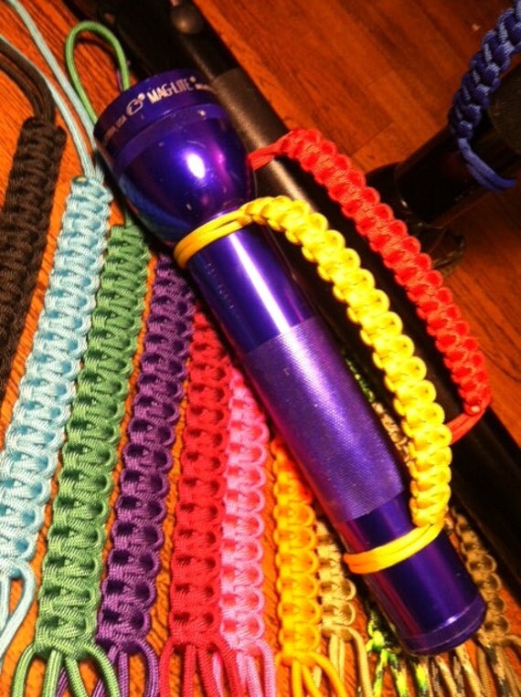 Maglite Paracord Hand Grip by kraftsbydonna on Etsy