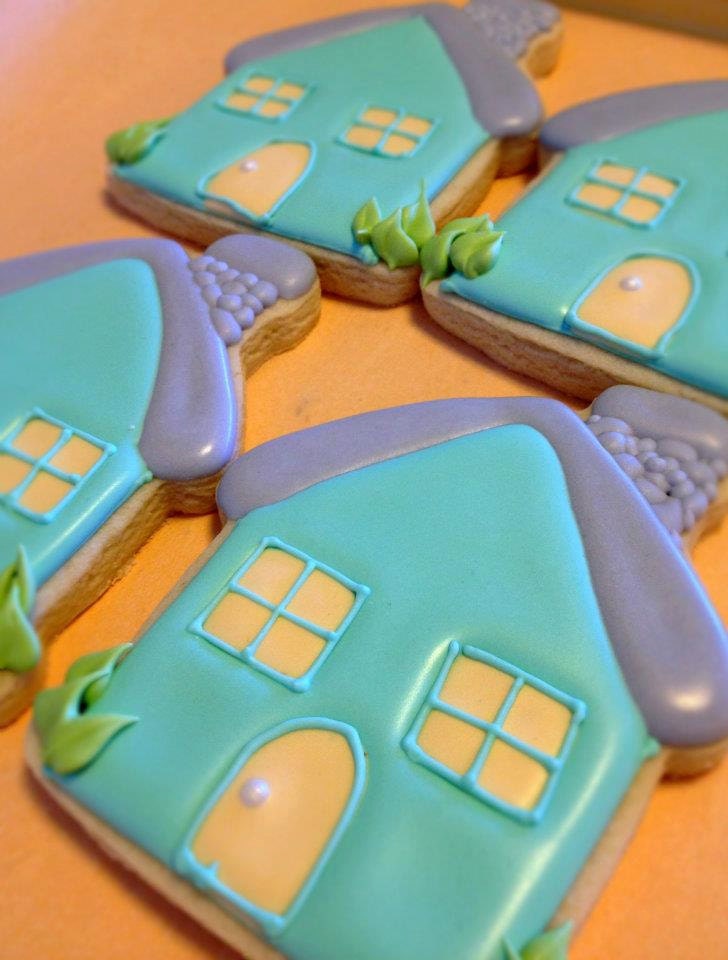 Custom Home Decorated Cookies Perfect for New homeowners or house warming party