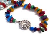 Long Multi Color Summer Fashion Necklace / Modern / Swing / Boho
