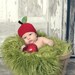 Mongolian Olive Green Faux Fur 18x20 Photography Prop