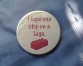 Lego pinback button