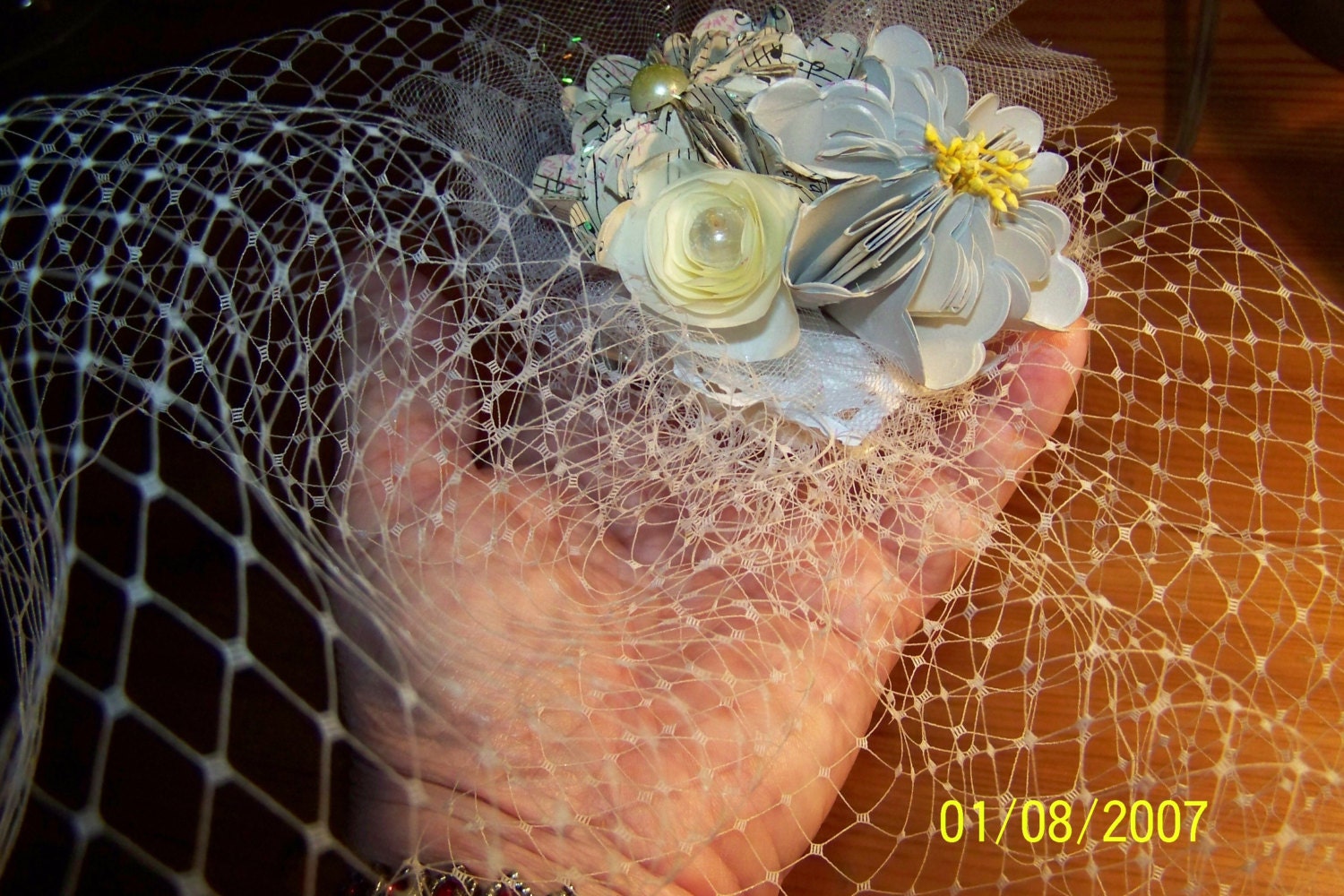 Origami Birdcage Fascinator