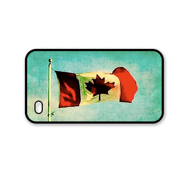 iPhone Case with Canada Flag