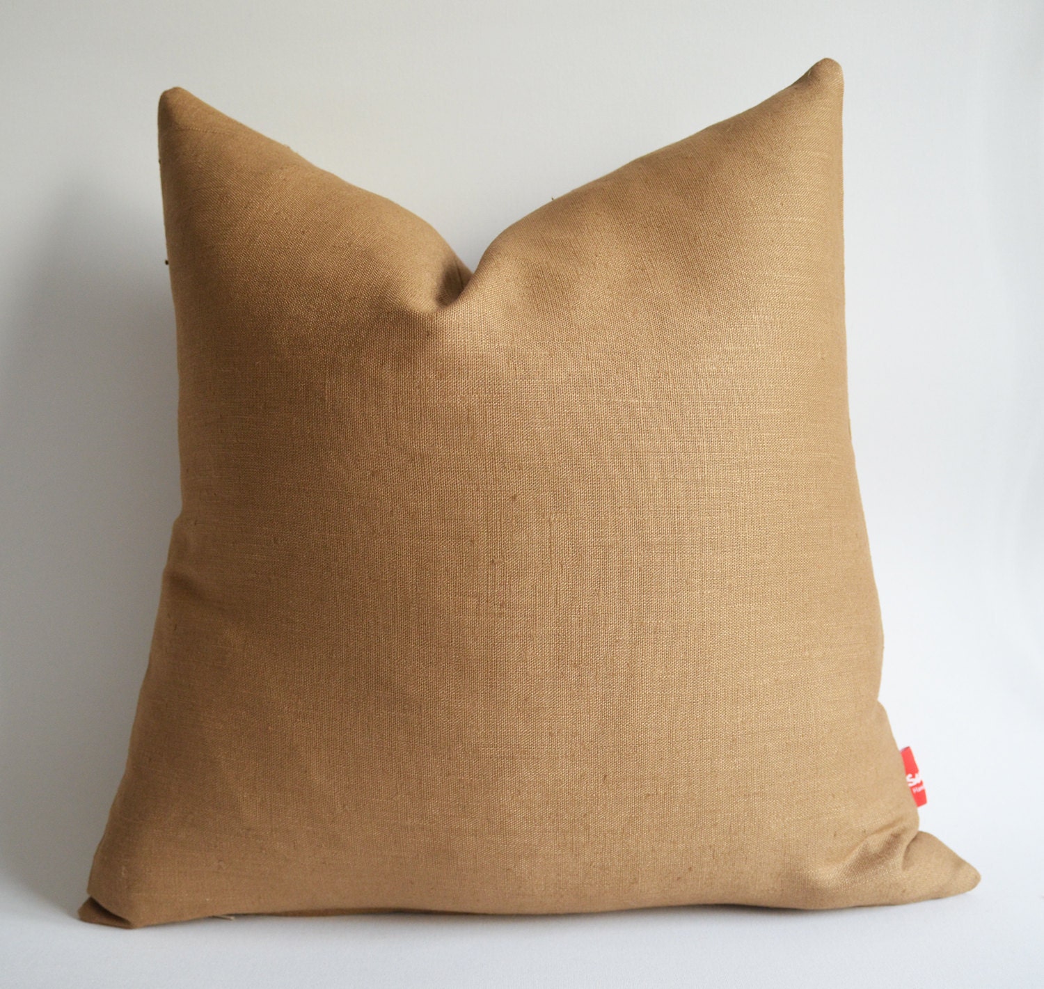 Sukan / 1 Solid LInen PIllow Decorative Pillows  Accent Pillows Throw Pillow Covers Linen Pillow Covers - 26x26 Pillows