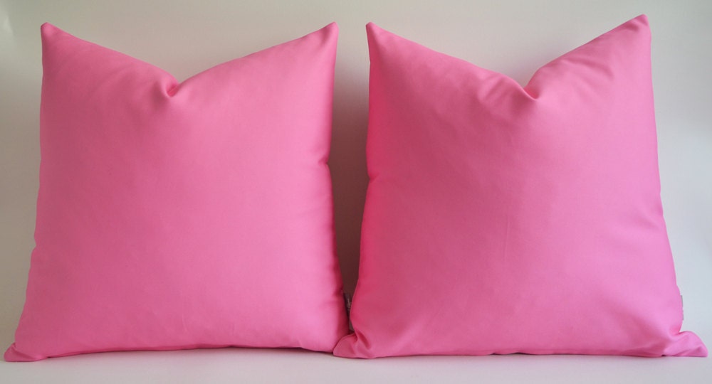 Sukan / 1 Canvas Pillow Cover Pink - large pillow - throw pillows - custom pillows - euro pillow covers - european pillows - 20x20 pillows