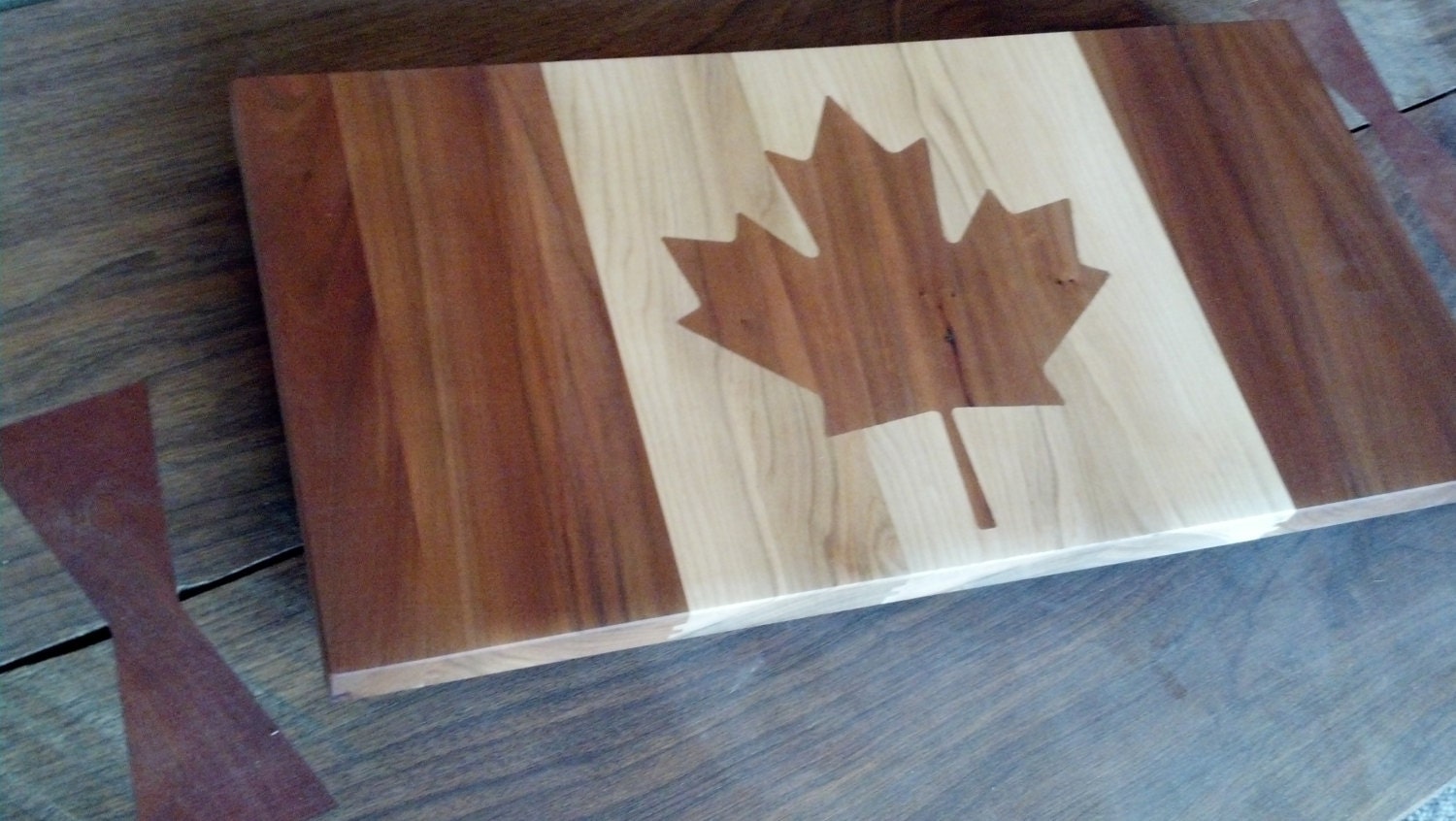 Canadian Flag Cutting Board