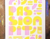 Passion Pit 2013 Tour Poster