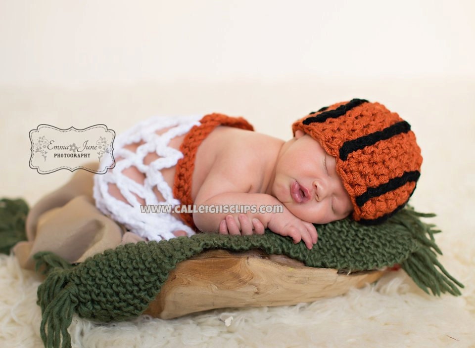 Slam Dunk Basketball Set - Hat and Net  -  Newborn photography prop