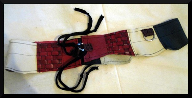 Basic Wide Leather American Trash Belt Wrap