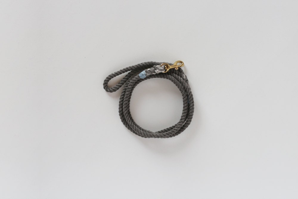 Rope Leash: Smoke, Small