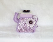 Purple Paisley Teapot Gift Box