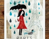 Rainy Day Paris 11x14 Art Prints