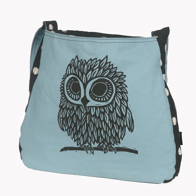 Hand made Owl Bag