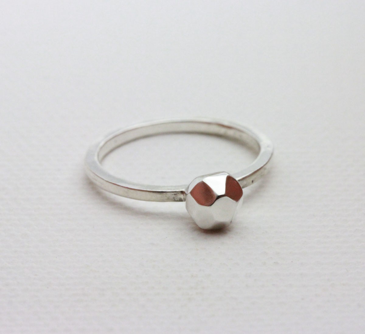 Sunset Rocks Ring - Silver