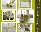 Giraffe Birthday Party Collection - Giraffe Baby Shower Package - Printable Birthday Party Collection -the unique day Il_170x135