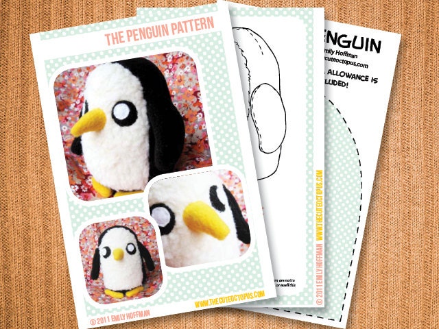Penguin - Instant Download PDF Pattern