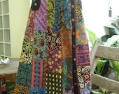 PATCHWORK Boho Gypsy A Shape Long Skirt - PK0105-13