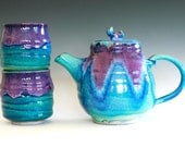 New Moon Tea Set, Ceramic Tea set, ceramics and pottery
