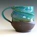 Extra Large Twisted Coffee Mug, 27 oz, handmade ceramic cup, tea cup, coffee cup