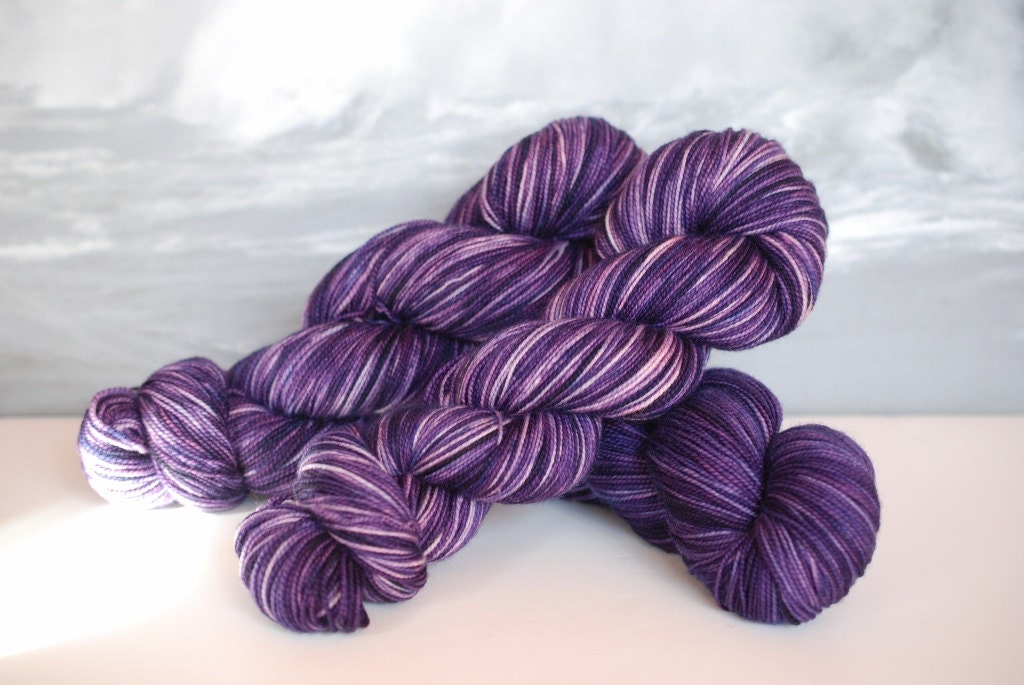 Bearded Iris:  First-String SW Merino Fingering Wt Yarn 263