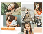 INSTANT DOWNLOAD Simple Rhapsody 16x20 Collage & Blog Board 5