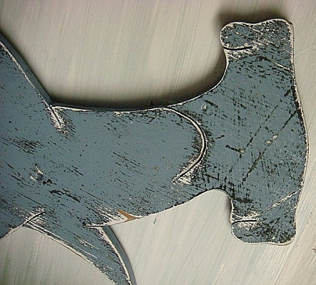 Hammerhead Shark Sign Wall Art Beach House Decor Large