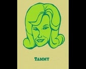 Tammy Wynette- Outlaw Country portrait print