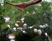 Scuba Diver & Spoon Fish Wind Chimes, "Beneath the Sea"