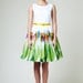 Yellow Tulips Dress by Mrs Pomeranz