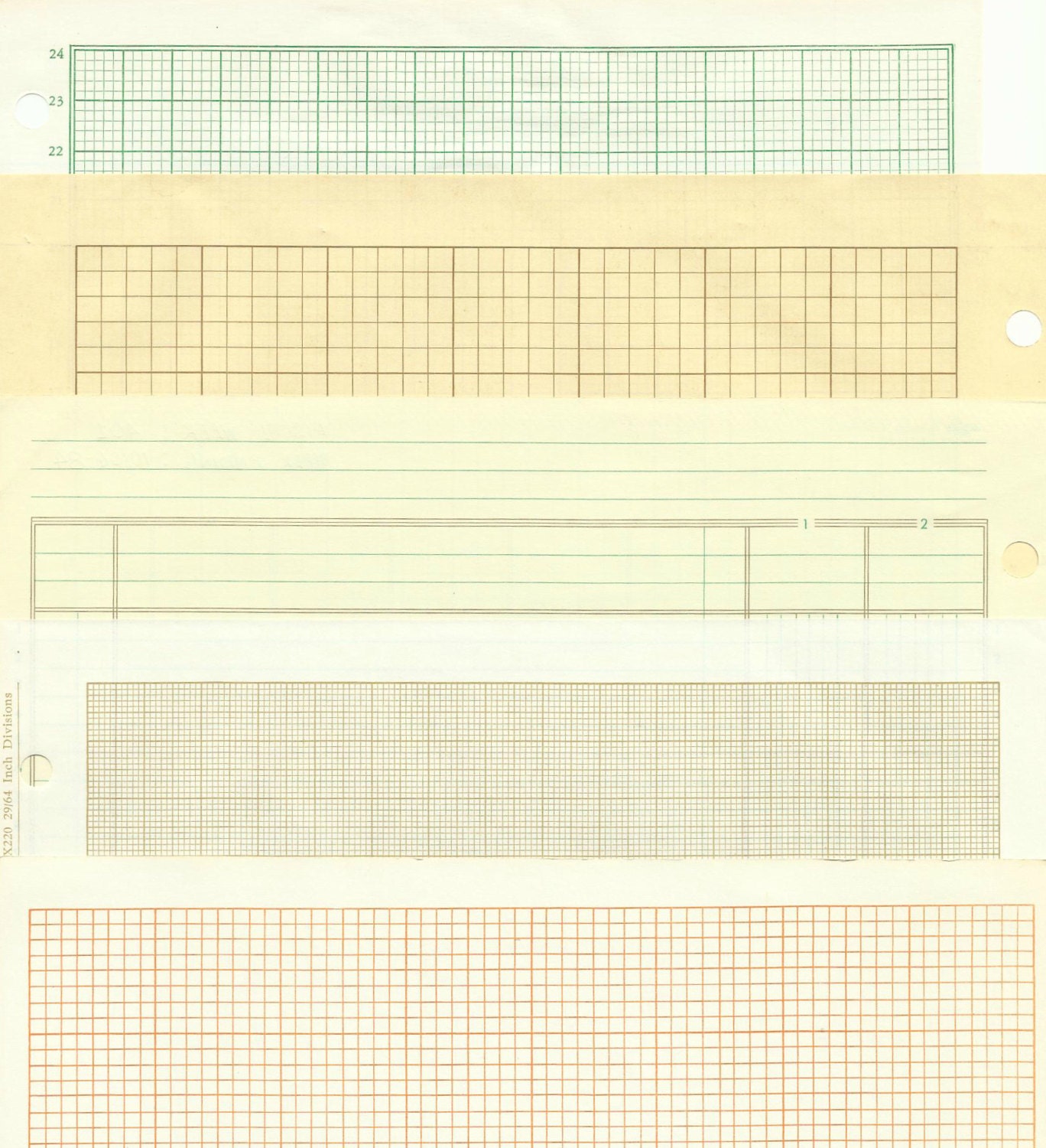 nine sheet variety pack of vintage papers for your mixed media, collage, and scrapbook endeavors
