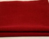 FELTED WOOL PIECES Crimson wf458 - FabulousFabricFinds