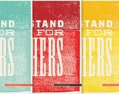 Pick Your Color, Stand Up - Poster