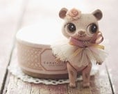 Antique Froufrou bear - OOAK