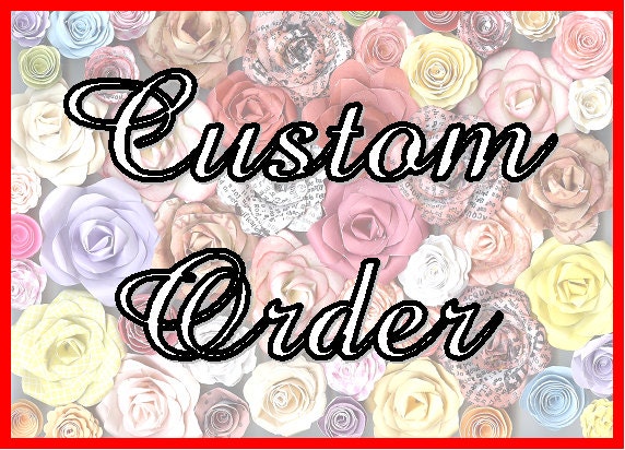 custom order for Clare