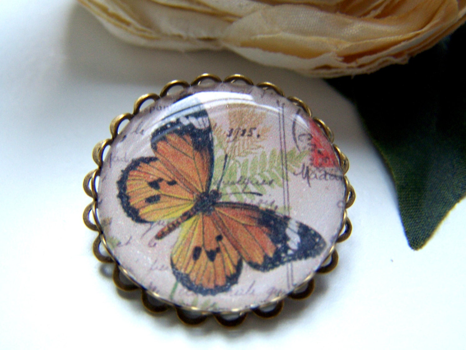 Vintage Butterfly Pin (Style No. 6)