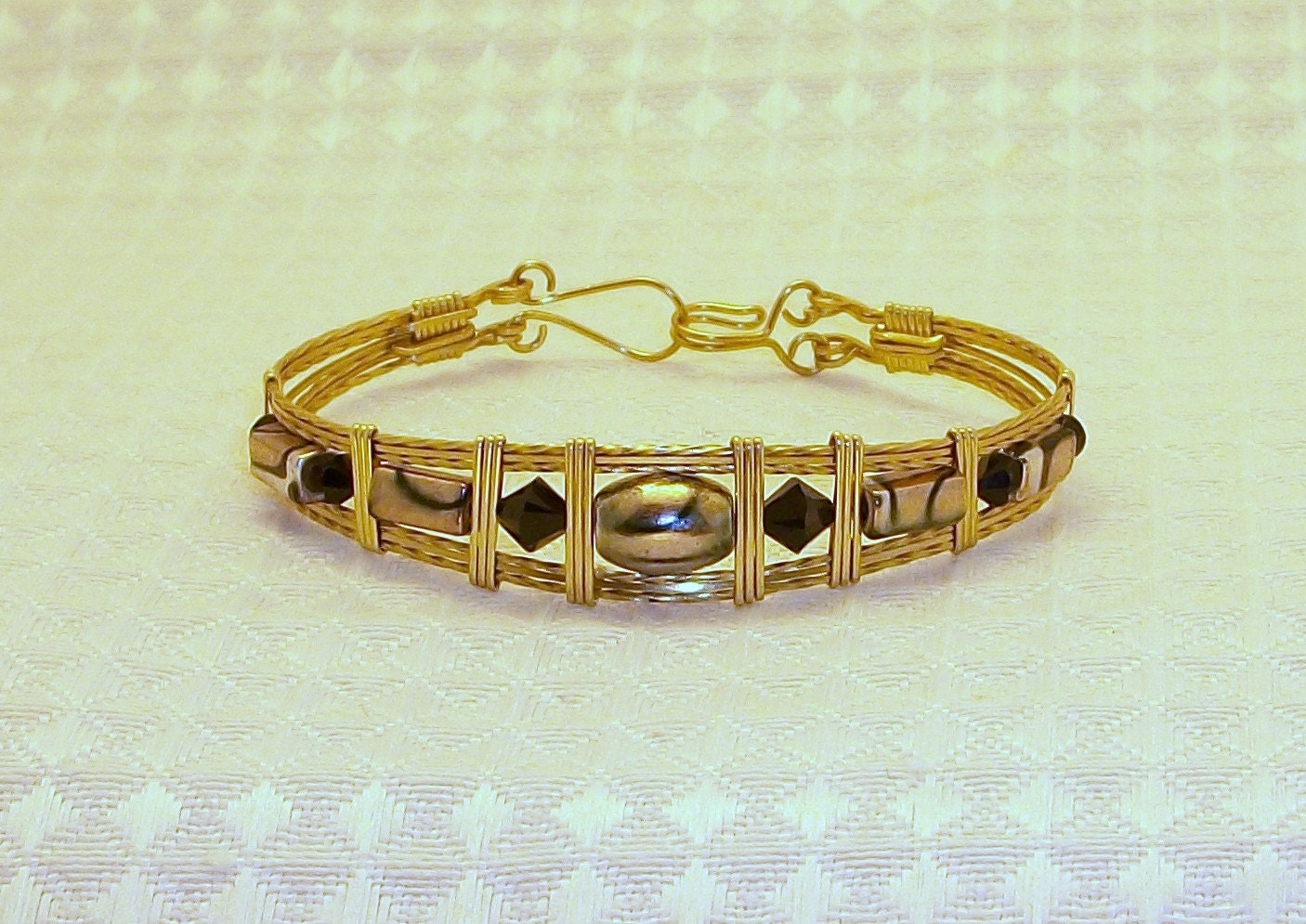 Brass Wire Bangle Bracelet Free Shipping
