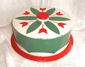 Vintage Children's Toy Cake Plate/Cake Stand